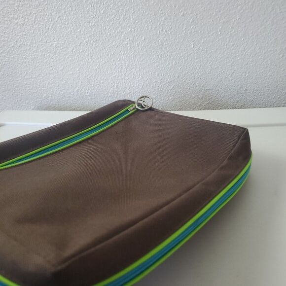 Gregg Gift Bible Cover XL Bag Carrier Scripture Zippered Case Brown with Handle - Picture 16 of 16